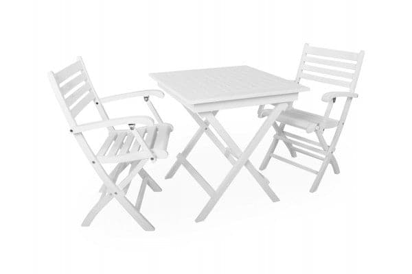 Hornbæk 70x70 cafesæt m/armlæn ❤ Kæmpe udvalg i Blandet ❤ Billig fragt og hurtig levering 2 - 5 hverdage - Varenummer: HML-DK850 / Ean: &