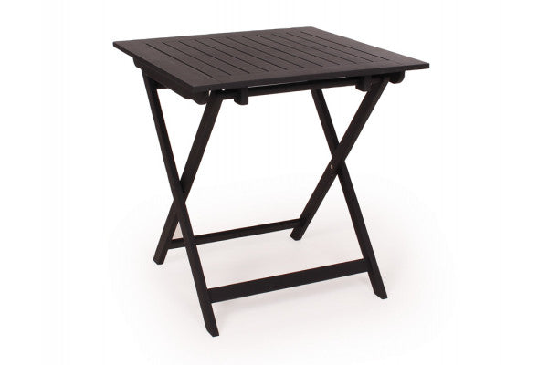 Produktbillede af Hornbæk Foldebord 70 x 70 cm Sort på tilbud i høj kvalitet