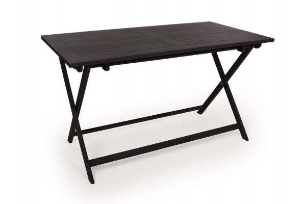 Produktbillede af Hornbæk Foldebord 70x130 cm Sort på tilbud i høj kvalitet