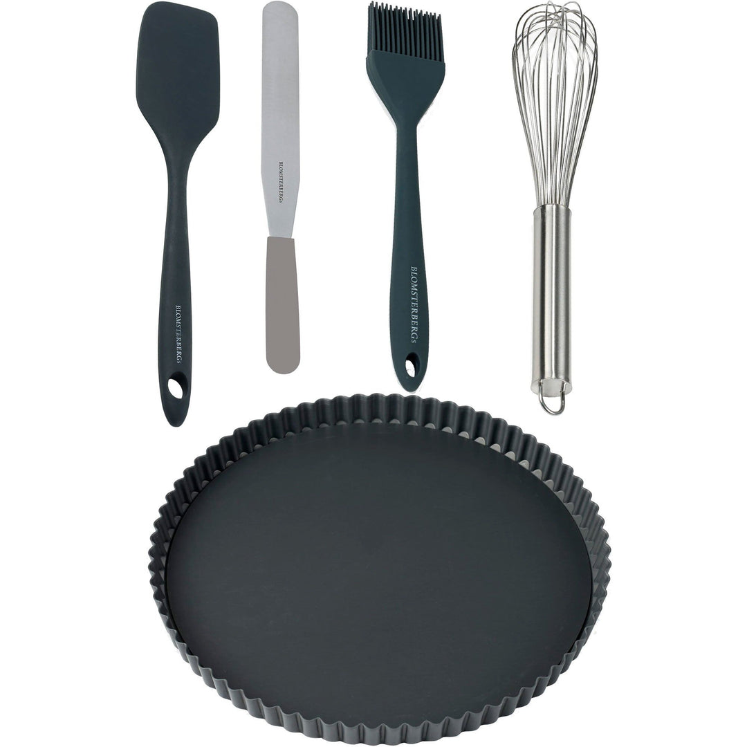 Blomsterbergs Blomsterbergs Bagesæt tærteform med løs bund ❤ detaljebillede (Bagestativ)