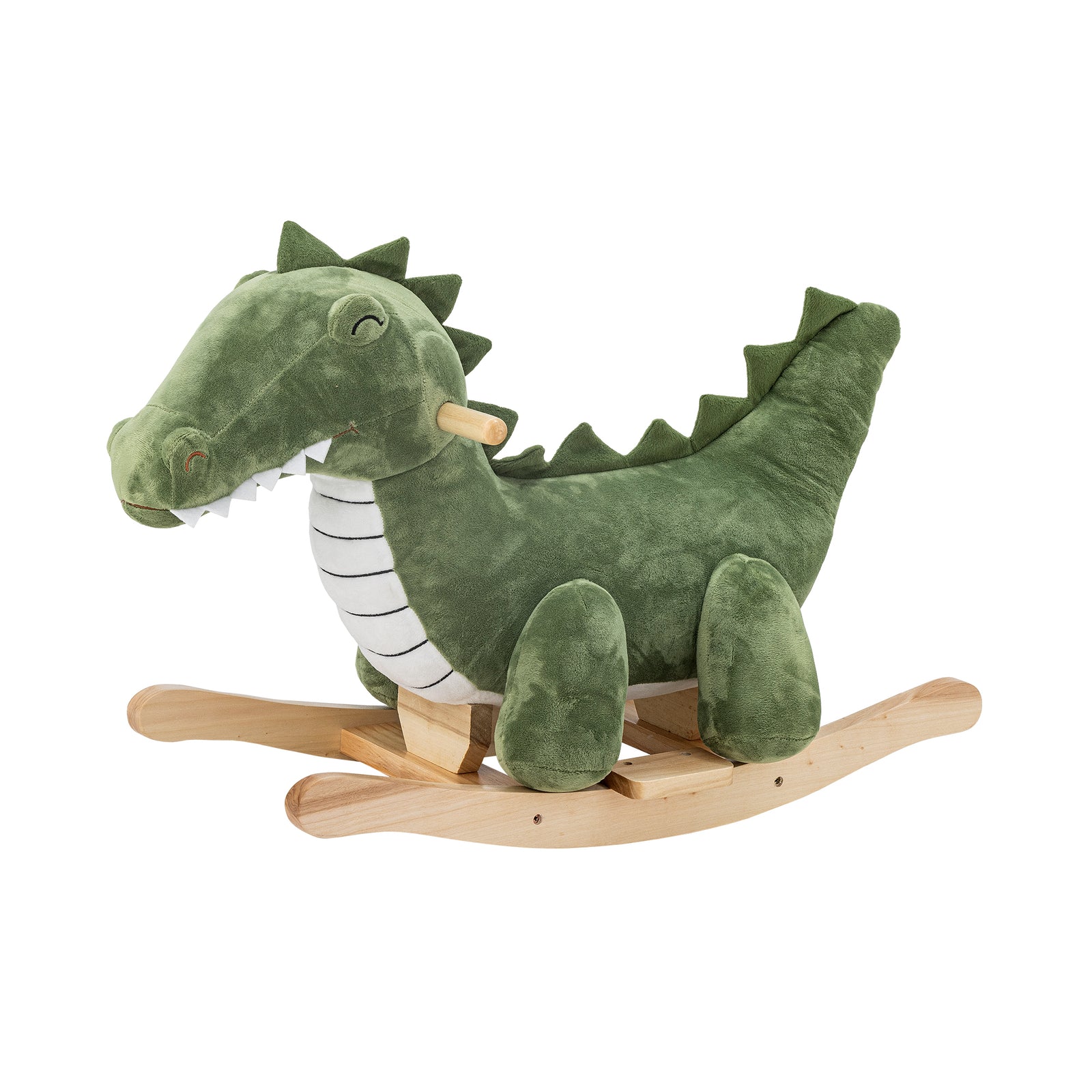 Produktbillede af BLOOMINGVILLE MINI Arnie Crocodile gyngehest grøn polyester i premium kvalitet