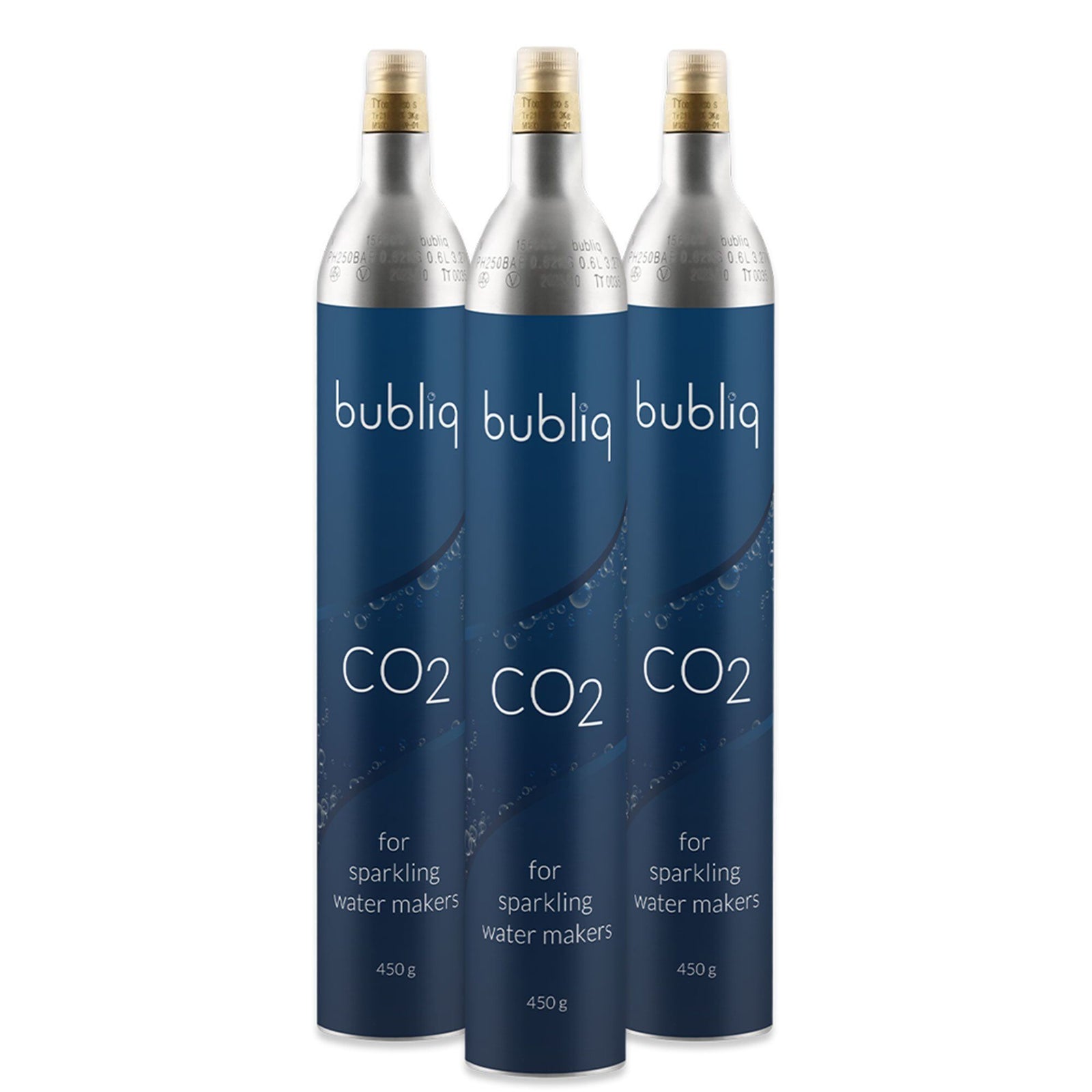 Bubliq Bubliq Kulsyrepatron 450 g 3-pak ❤ detaljebillede (Kuldioxidpatron)
