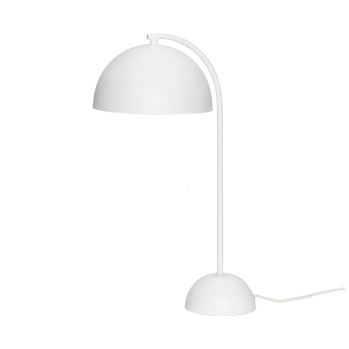 Form Bordlampe Metal Hvid
