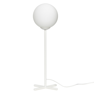 Hübsch Interiør Champ - Hvid Bordlampe - Kugle ❤ Stort online udvalg i Hübsch Interiør ❤ Billig fragt og hurtig levering 2 - 5 hverdage ❤ Varenummer: BYH-1144885 / Ean: 5712772066119 på lager - Udsalg på Bordlamper - Over 434 design mærker på udsalg