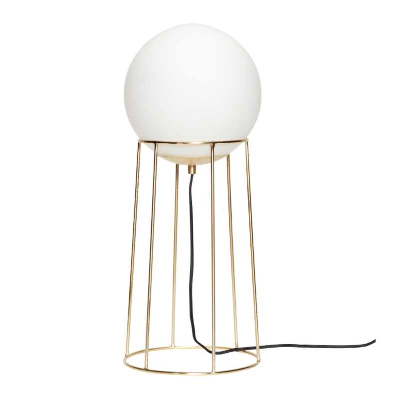 Se Balance ⇒ Gulvlampe hvid i messing ⇒ Udsalg og Tilbud Nu
