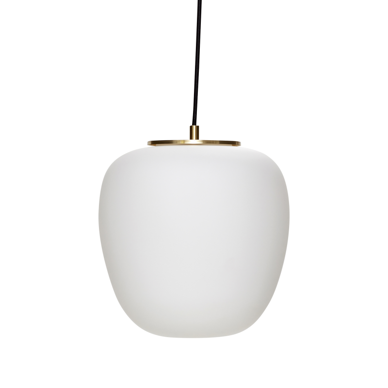 Hübsch Interiør Mu- Hvid Loftlampe - Glas ❤ Stort online udvalg i Hübsch Interiør ❤ Billig fragt og hurtig levering 2 - 5 hverdage ❤ Varenummer: BYH-1277538 / Ean: 5712772067468 på lager - Udsalg på Loftlamper - Over 434 design mærker på udsalg