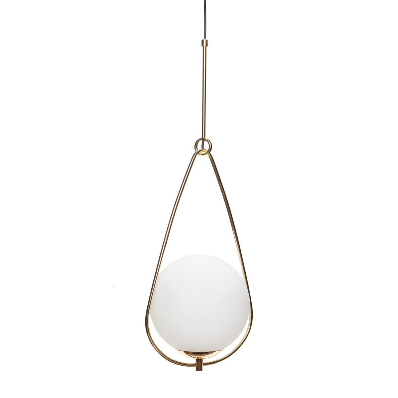 Hübsch Interiør Above - Loftlampe i hvid og messing ❤ Stort online udvalg i Hübsch Interiør ❤ Billig fragt og hurtig levering 2 - 5 hverdage ❤ Varenummer: BYH-882180 / Ean: 5712772059609 på lager - Udsalg på Loftlamper - Over 360 kendte mærker på udsalg