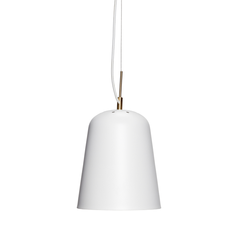 Hübsch Interiør Moving - Loftlampe  Metal/hvid