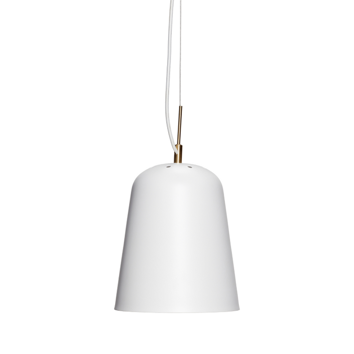 Hübsch Interiør Moving - Loftlampe  Metal/hvid