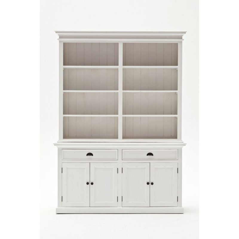 Nova Solo Hvid Vitrine 2 delt - Halifax ❤ Stort online udvalg i Nova Solo ❤ Billig fragt og hurtig levering 2 - 5 hverdage ❤ Varenummer: BYH-638448 / Ean: 8994921000183 på lager - Udsalg på Reoler - Over 350 kendte brands på udsalg