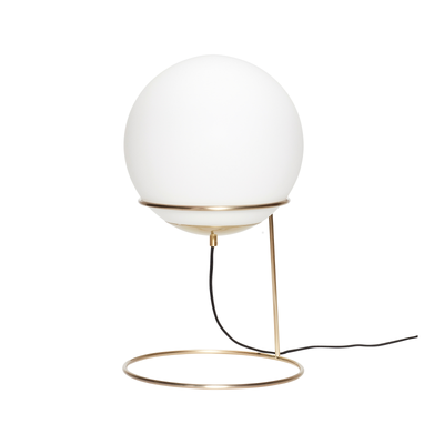 Hübsch Interiør Balance - Bordlampe Hvid-messing og glas ❤ Stort online udvalg i Hübsch Interiør ❤ Billig fragt og hurtig levering 2 - 5 hverdage ❤ Varenummer: BYH-946509 / Ean: 5712772064757 på lager - Udsalg på Bordlamper - Over 400 kendte brands på udsalg