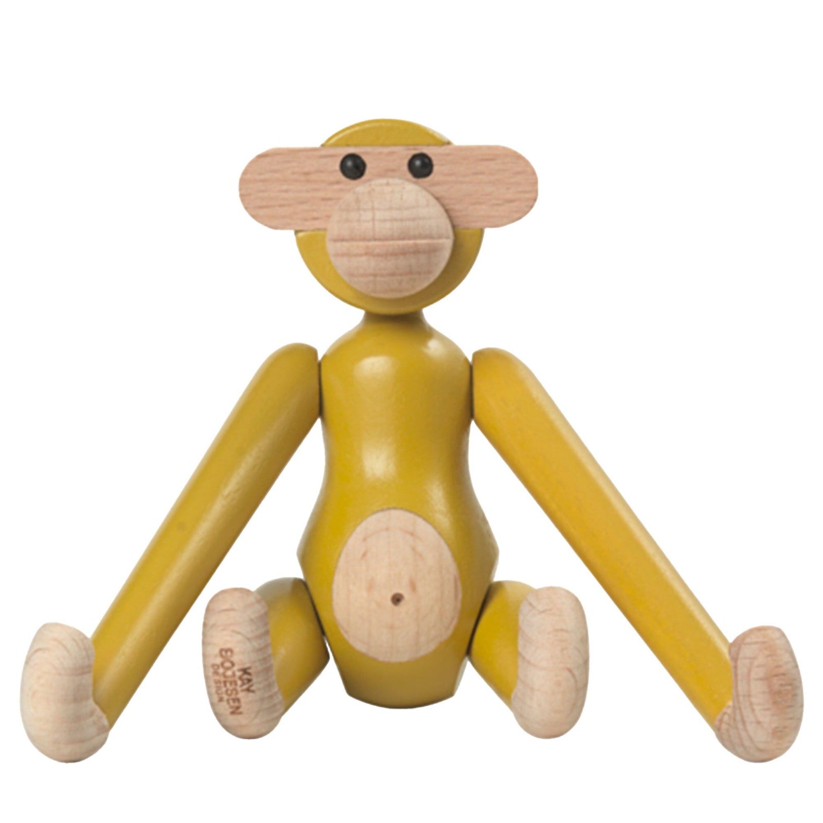 Kay bojesen Kay bojesen Mini vintage abe, gul – frontbillede (Figur)
