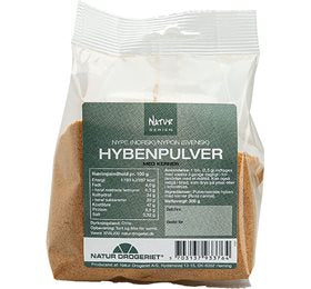 Produktbillede af ND Hyben pulver fint m. kerner 200 g. på tilbud