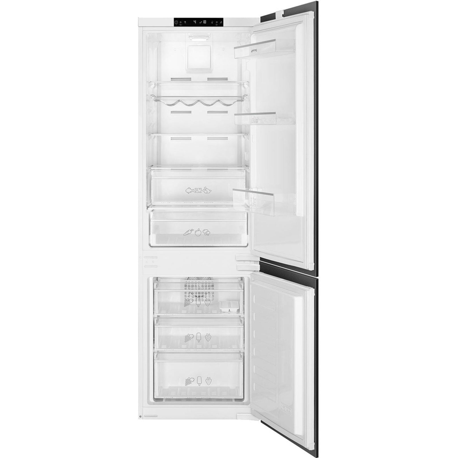Smeg Smeg C8174TNE Integreret køle-/fryseskab ❤ produktfoto (Køle- /frysekabe)