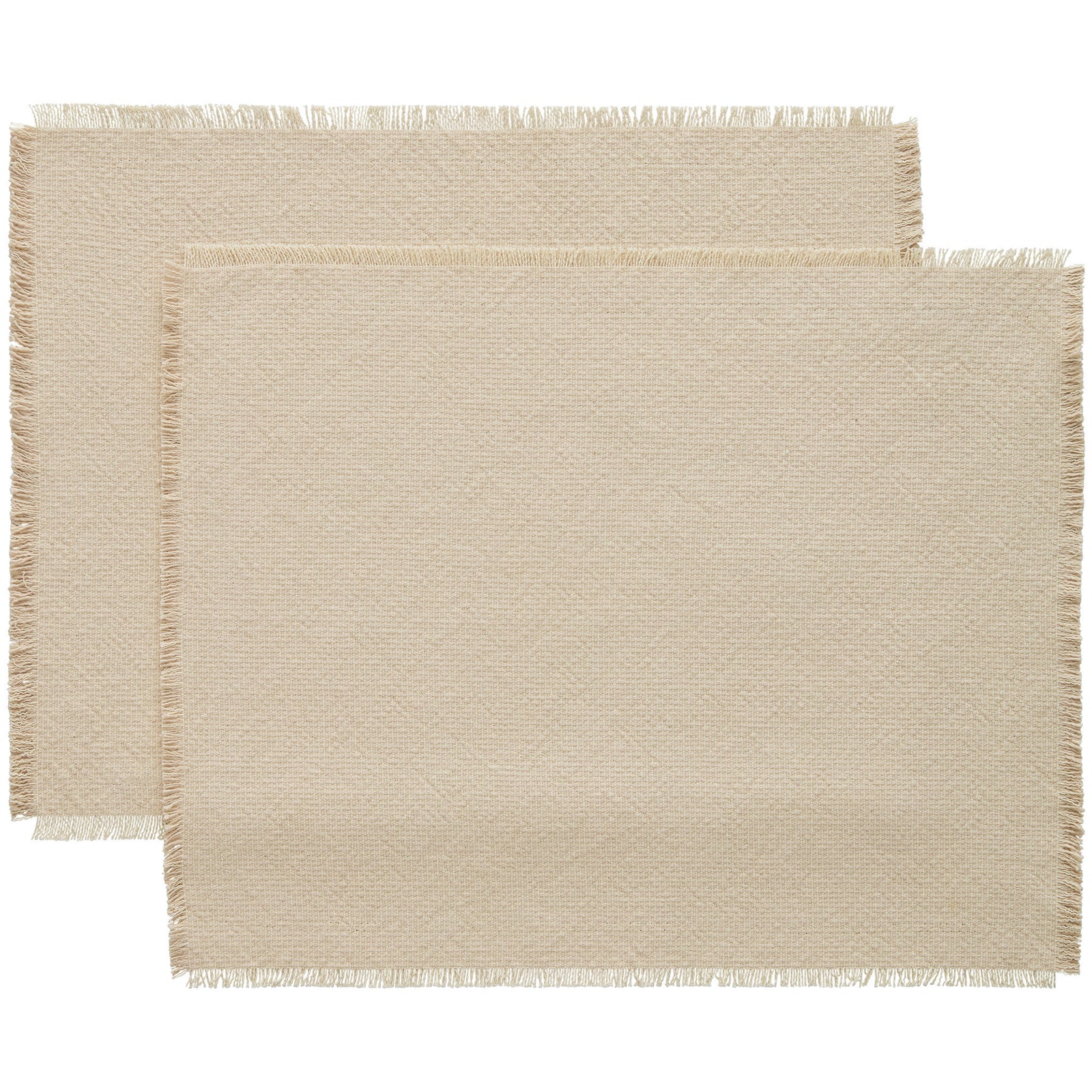 Decotique Decotique Ravella dækkeserviet, sand, 2 stk. – close-up (Bordskåner)