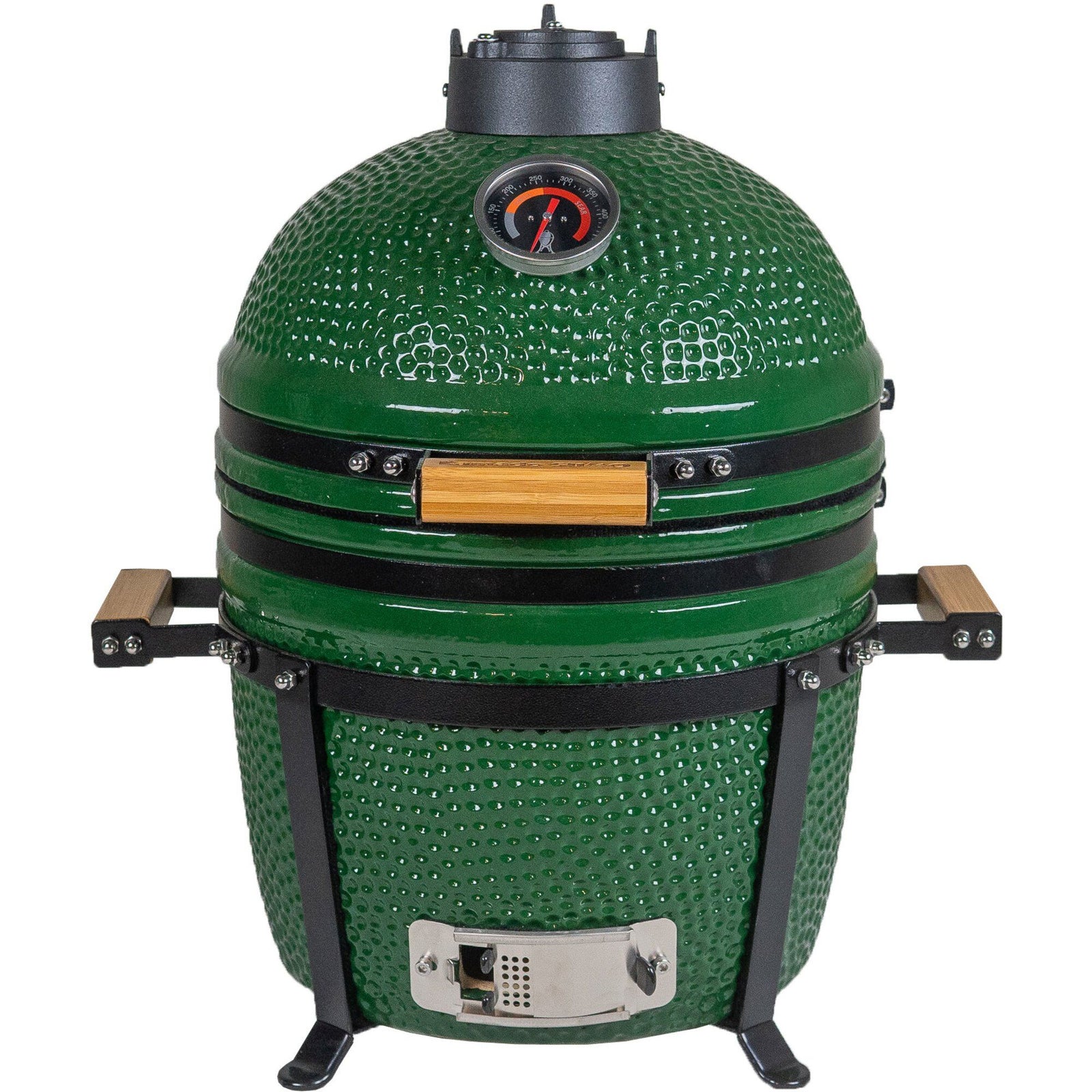 Kamado sumo Kamado sumo JR 15" kulgrill, grøn ❤ billede i brug i kategorien Kamadogrill