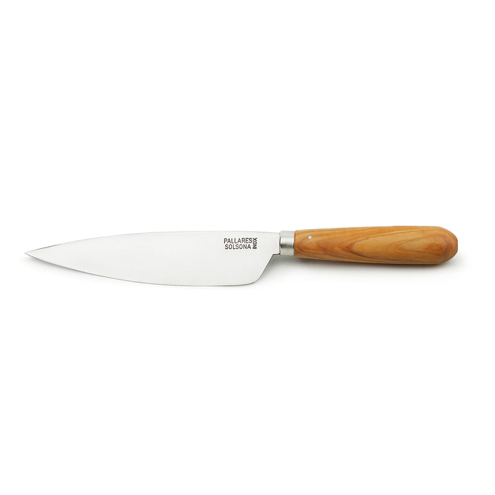 PallarÃ¨s Køkkenkniv 16 cm, rustfrit stål/oliventræ