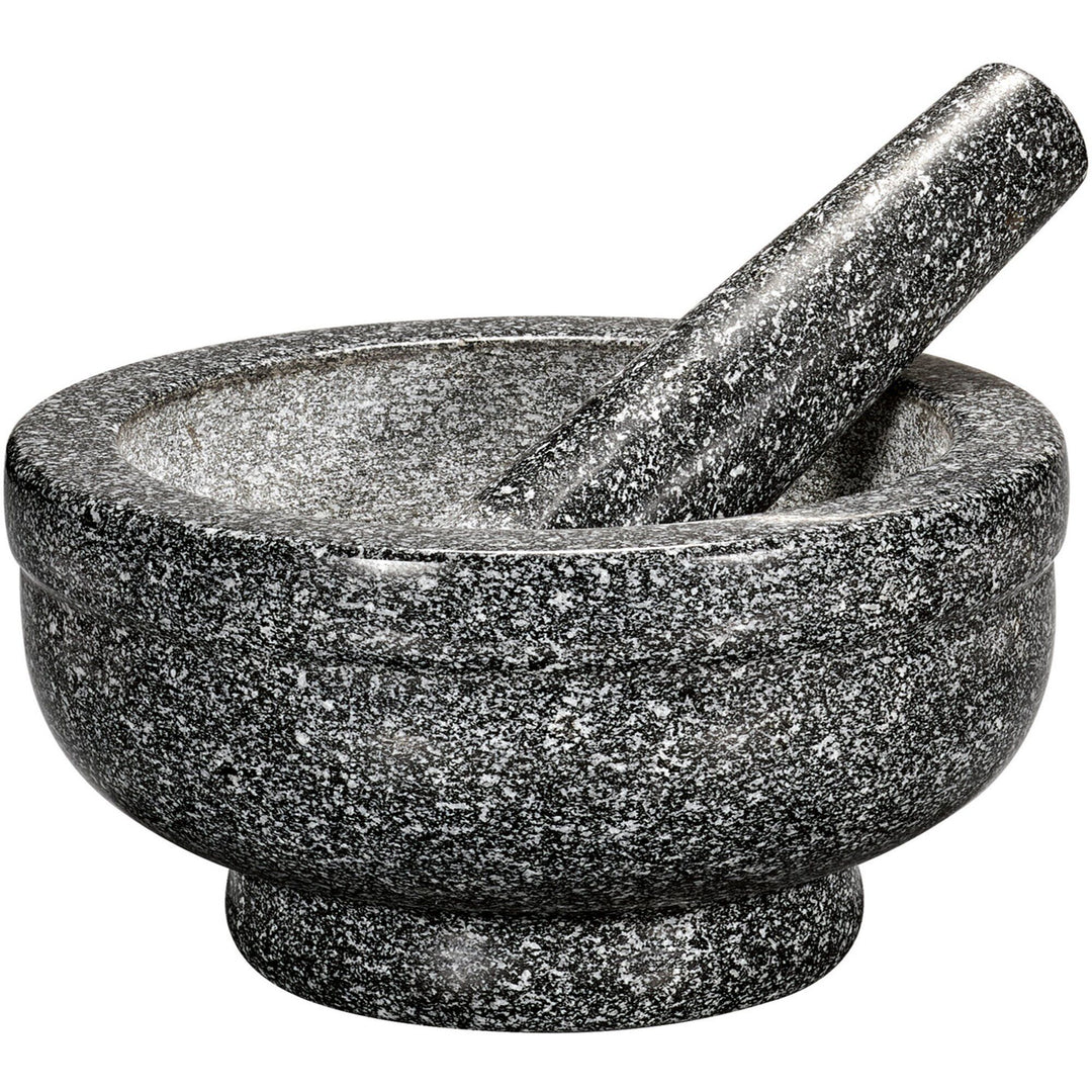 Cilio Cilio Giant Green Granite Morter m/støder 21 cm ❤ detaljebillede (Mortere)