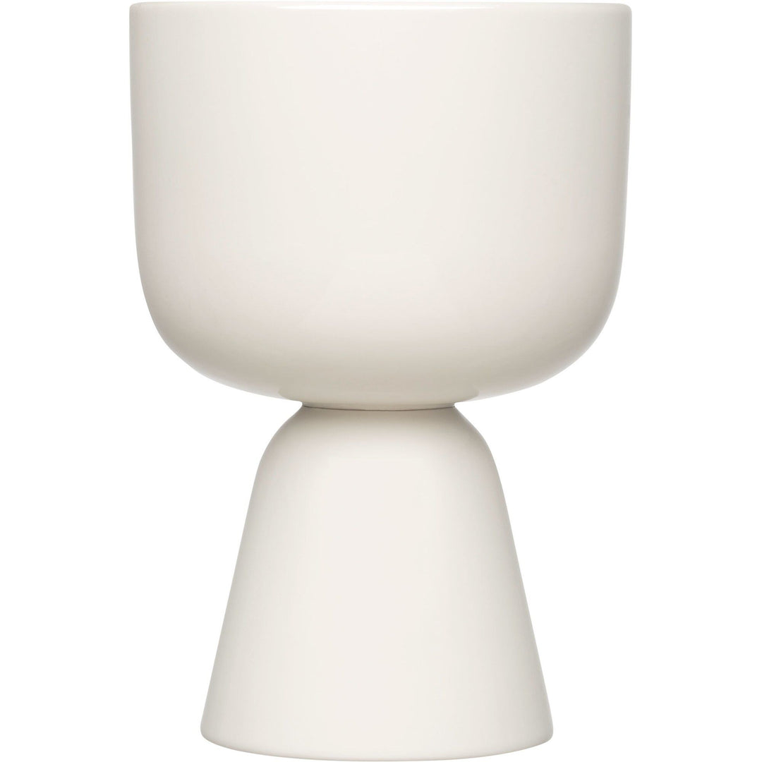Iittala Iittala Nappula urtepotte 23 x 15,5 cm, hvid ❤ produktfoto i kategorien Krukke