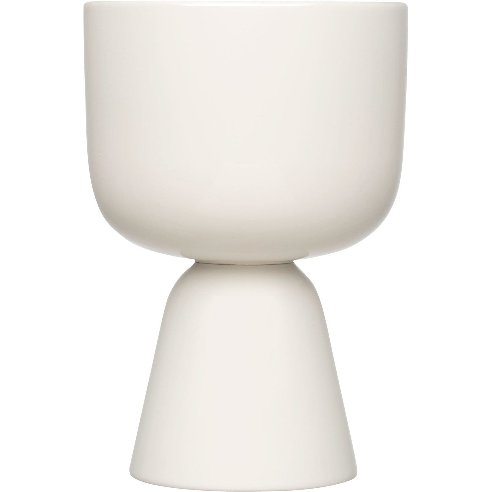 Iittala Iittala Nappula urtepotte 23 x 15,5 cm, hvid ❤ produktfoto i kategorien Krukke