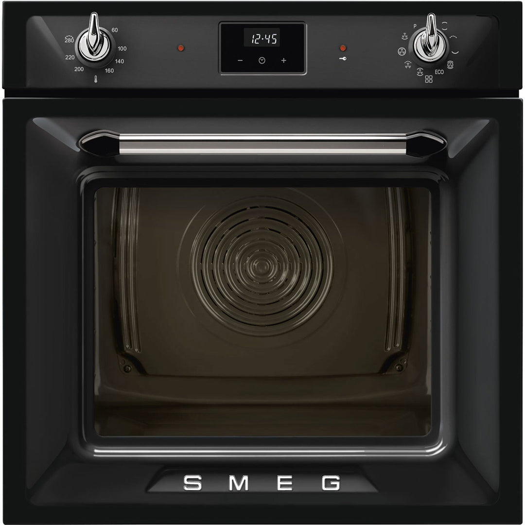 Smeg Smeg SOP6900TN indbygningsovn 68 liter, sort – billede i brug (Ovn)