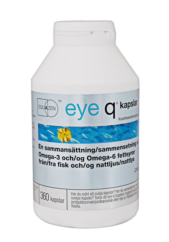 Produktbillede af Equazen Fiskeolie EPA+DHA+GLA 360 kaps. på tilbud