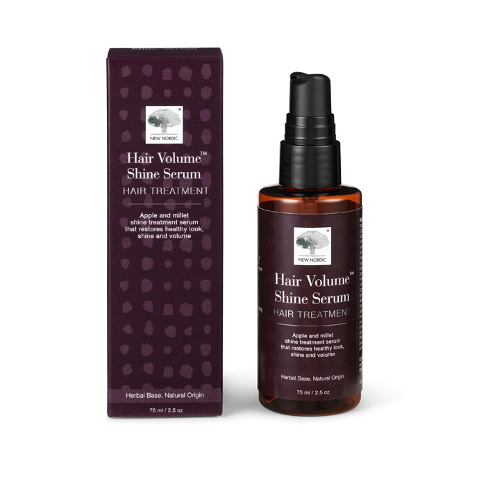 Produktbillede af New Nordic Hair Volume Shine Serum 75ml på tilbud