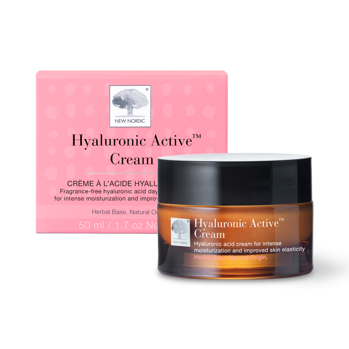 Produktbillede af New Nordic Hyaluronic Active Cream 50 ml. 2 for 590,- på tilbud