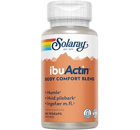 Produktbillede af Solaray IbuActin 60 kap. på tilbud