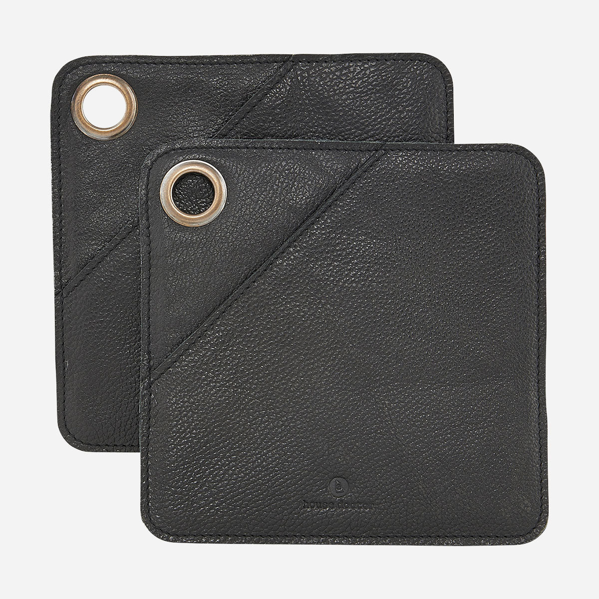 Produktbillede af House Doctor Square Grydelapper sort i premium kvalitet