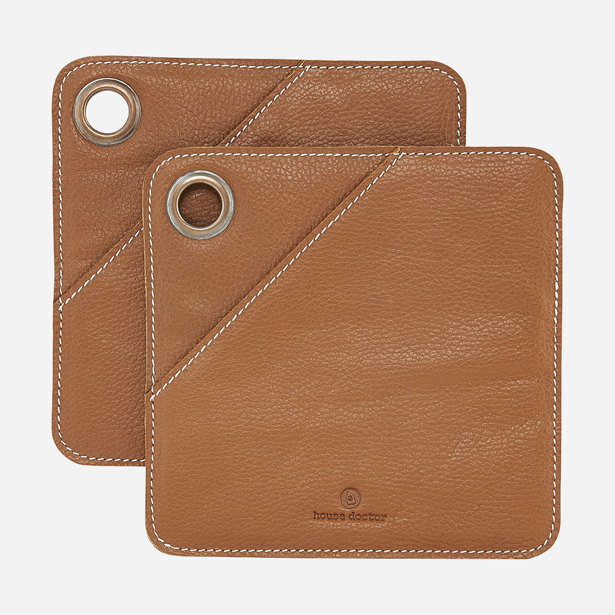 Produktbillede af House Doctor Square Grydelapper brun i premium kvalitet