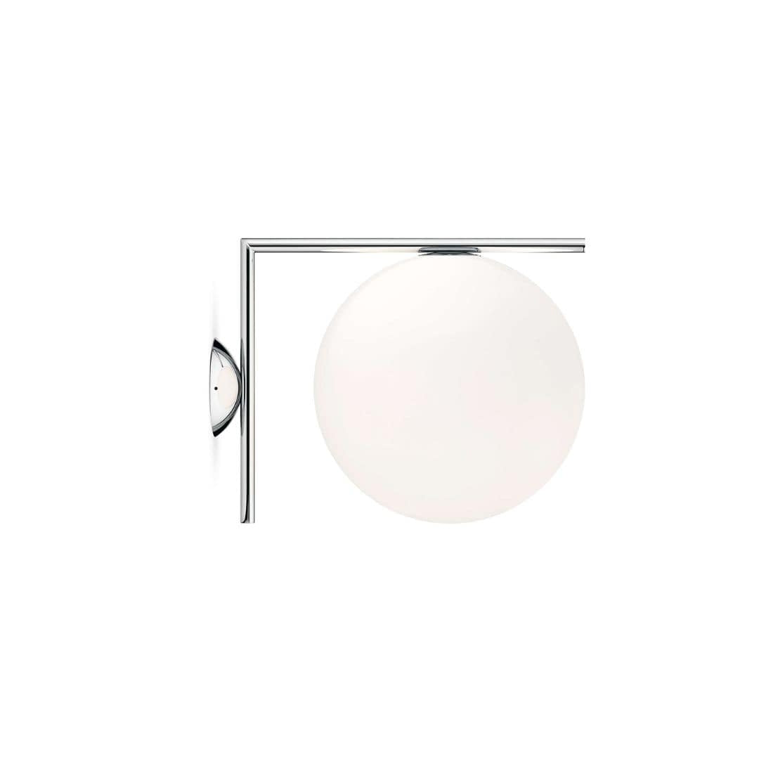 Produktbillede af IC C/W2 Væglampe Stål Flos i premium kvalitet