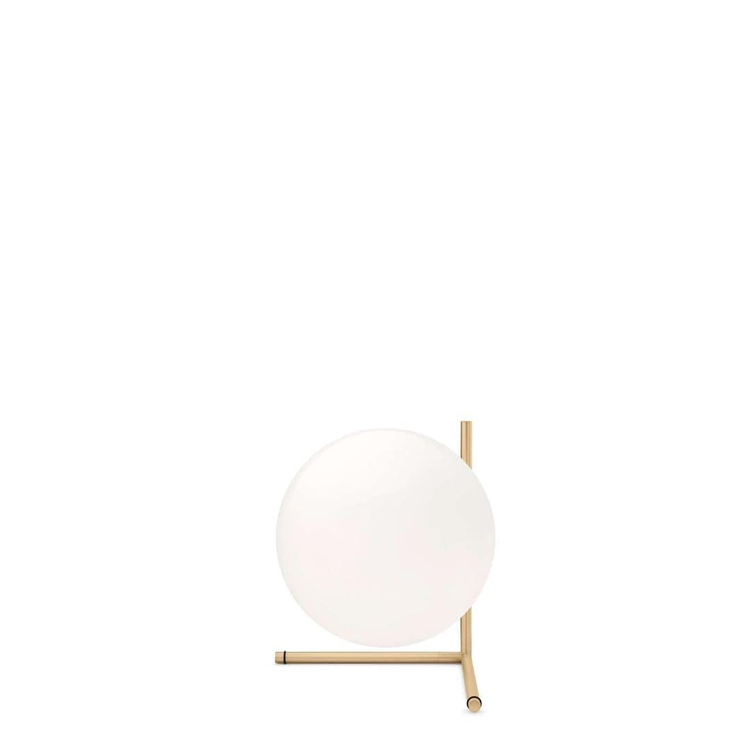 Produktbillede af IC T2 Bordlampe Messing Flos i premium kvalitet