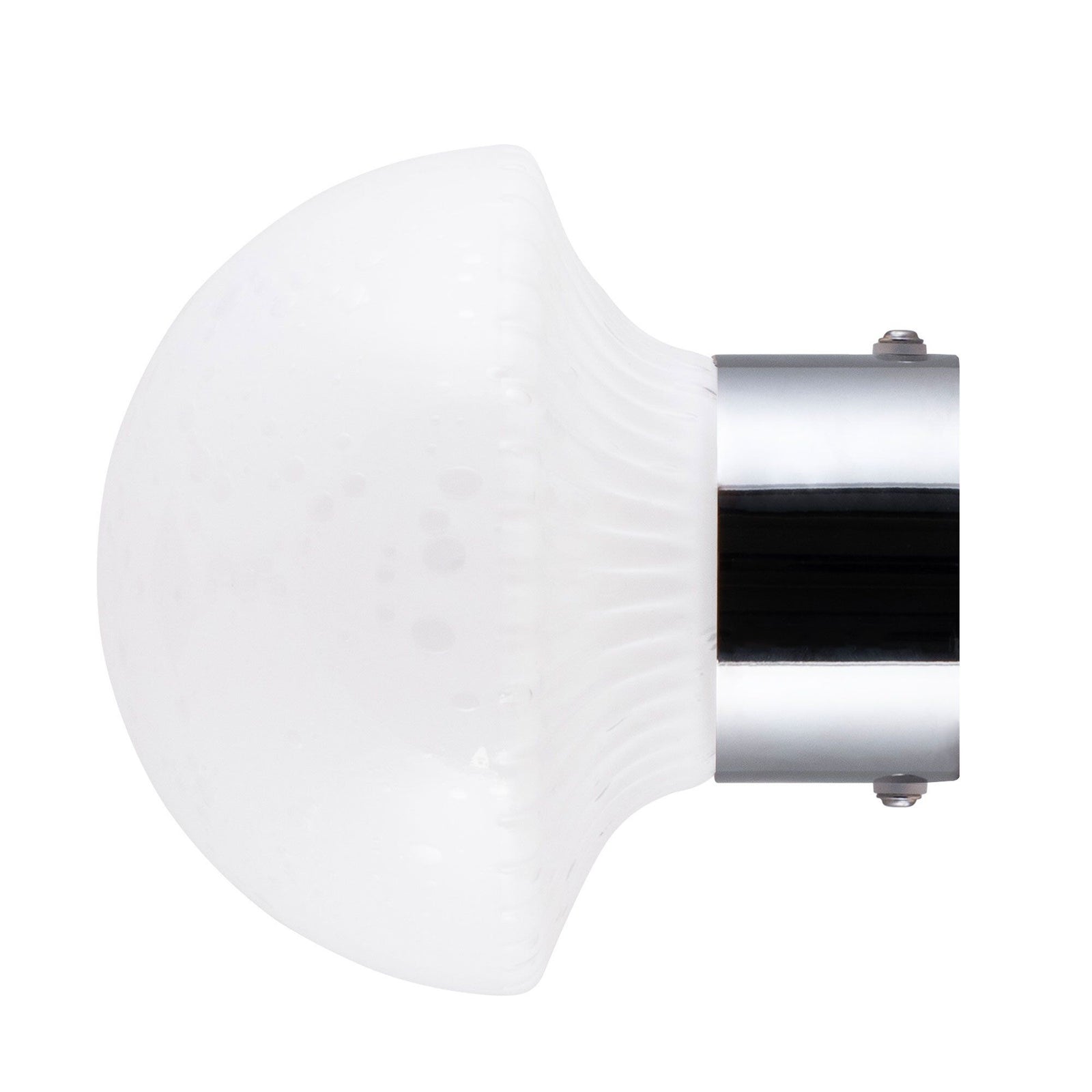 Globen lighting Globen lighting Fungo 16 væglampe, hvid/krom – vinkelbillede (Lampe)