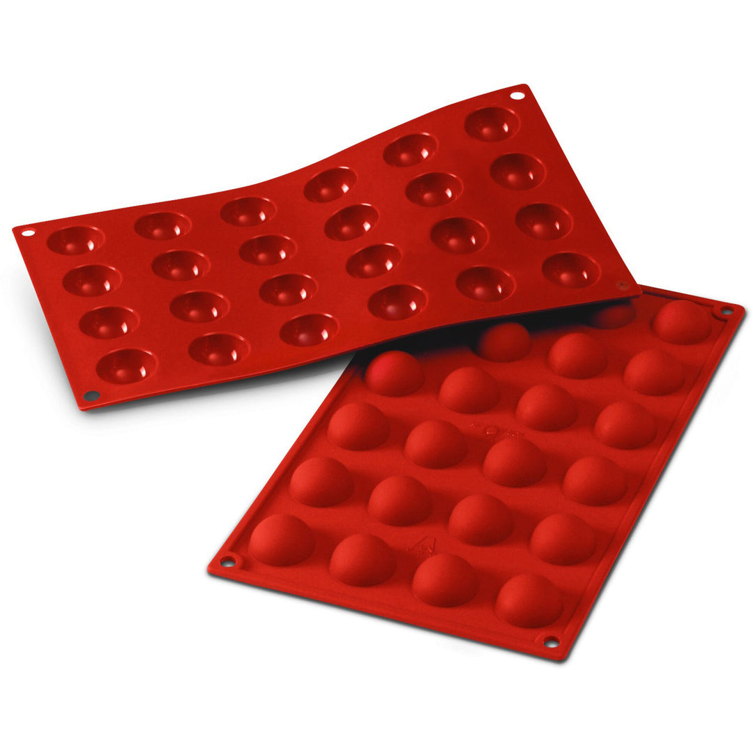 Silikomart Silikomart Silikoneform kupler 24 stk – detaljebillede (Siliconeform)