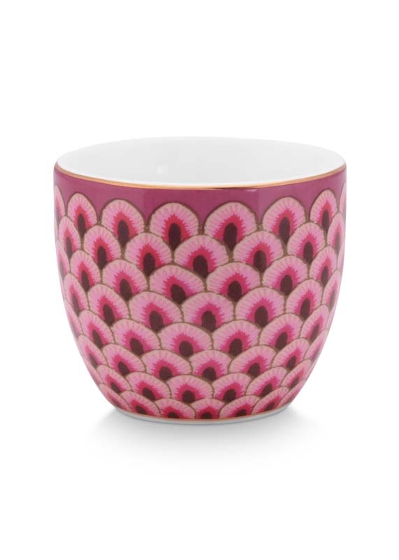 Produktbillede af Egg Cup Flower Festival Scallop Dark Pink på tilbud i høj kvalitet