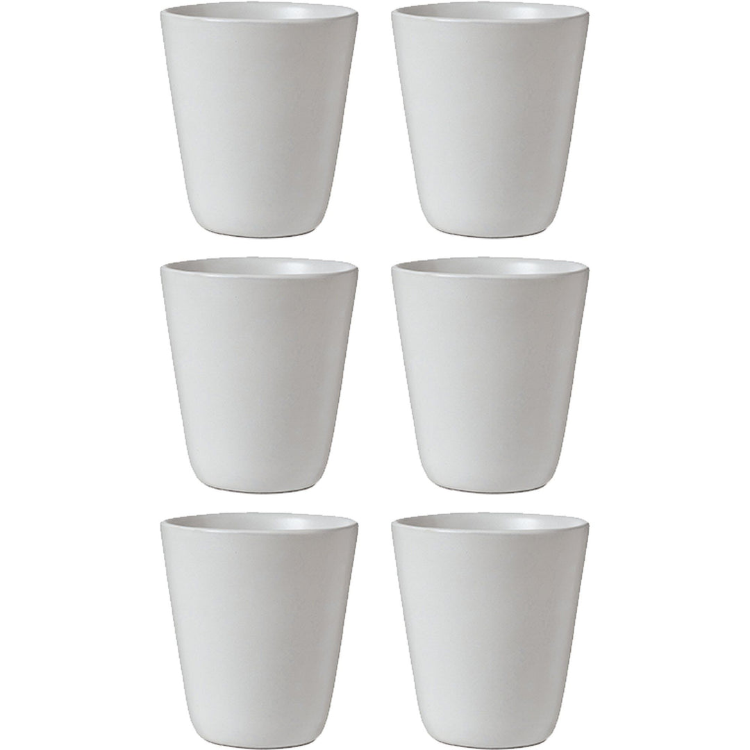 Aida Aida RAW krus, arctic white, 6 stk – frontbillede (Krus)