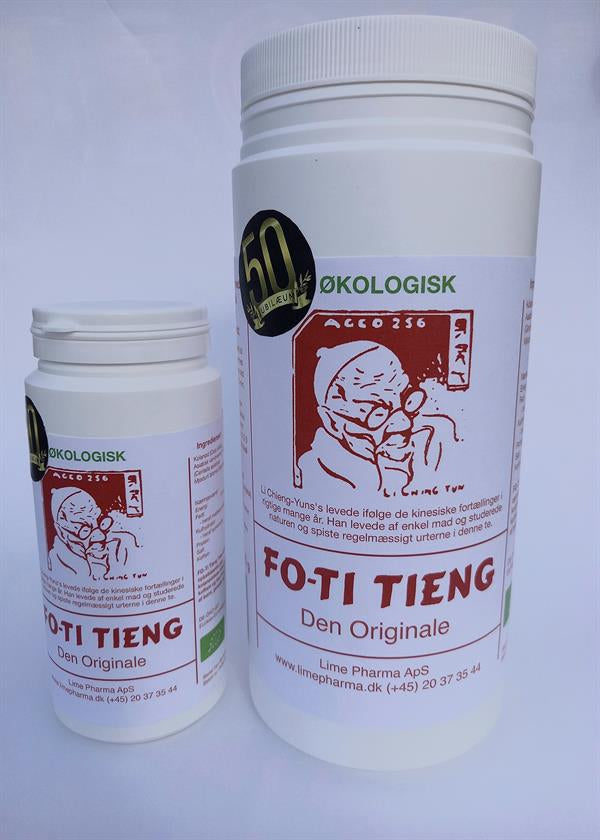 Detaljeret produktbillede af Fo-Ti Tieng Urte Te Ø (200 g) på tilbud