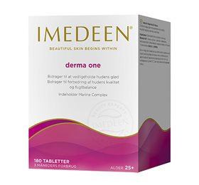 Produktbillede af Imedeen Derma One 25+ 180 tab. på tilbud
