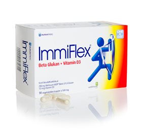 Detaljeret produktbillede af Immiflex 90 kap. på tilbud