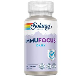 Detaljeret produktbillede af Solaray ImmuFocus Daily 60 kap. på tilbud