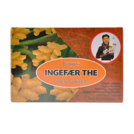 Produktbillede af Jiamin Sun Ingefær the uden sukker 20 breve på tilbud