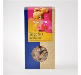 Produktbillede af Rømer Ingefær kandiseret Ø Sonnentor 75g. på tilbud