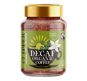 Produktbillede af Clipper Instant Kaffe Ø Koffeinfri 100 g. på tilbud