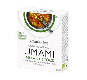 Detaljeret produktbillede af Clearspring Instant Umami Bouillon Ø 112g. på tilbud