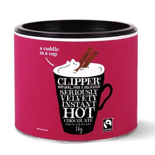 Stort online udvalg i Clipper Instant Varm kakao t. vand 1 kg. ❤ Clipper ❤ Hurtig levering: 1 - 2 Hverdage og gratis fragt v/køb over 295 kr. GLS til pakkeshop ❤ Varenummer: HG-51257 og barcode / Ean: 5021991938788 på lager - Kæmpe udvalg i Drikke - Over 360 kendte mærker på udsalg