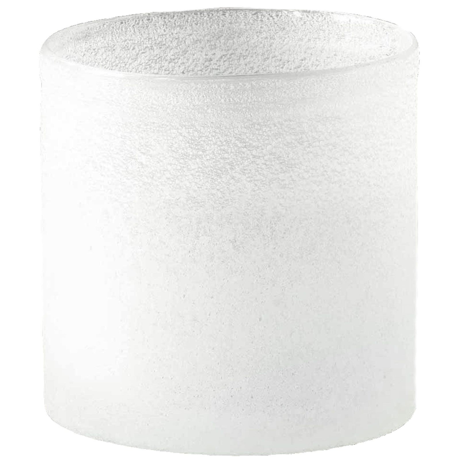 Tell me more Tell me more Frost fyrfadsstage, white, medium – detaljebillede (Lysestage)