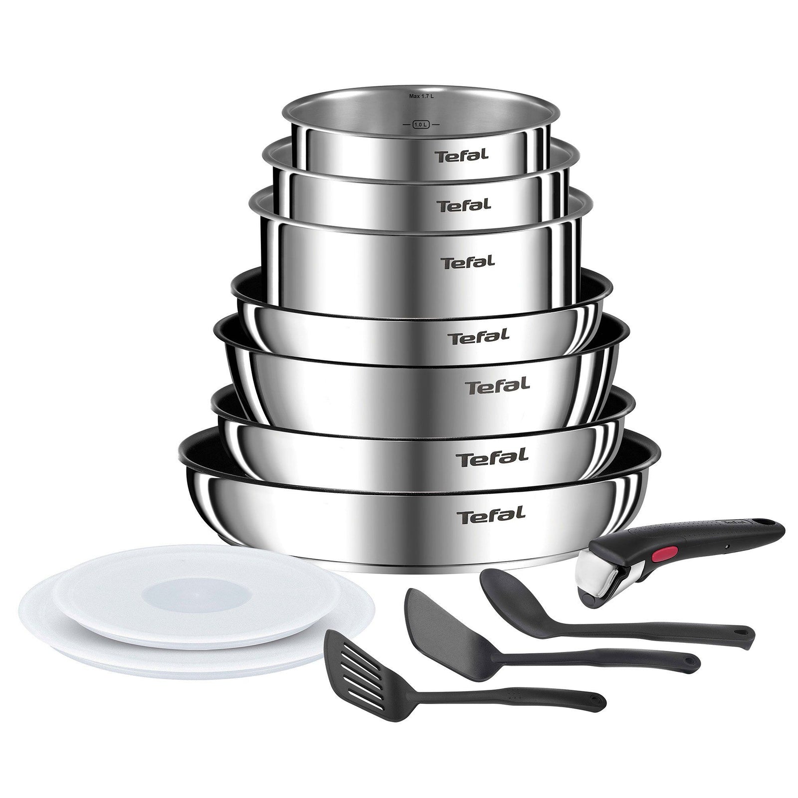 Tefal Tefal Ingenio Emotion ON 13 dele – frontbillede (Grydesæt & Kasseroller)