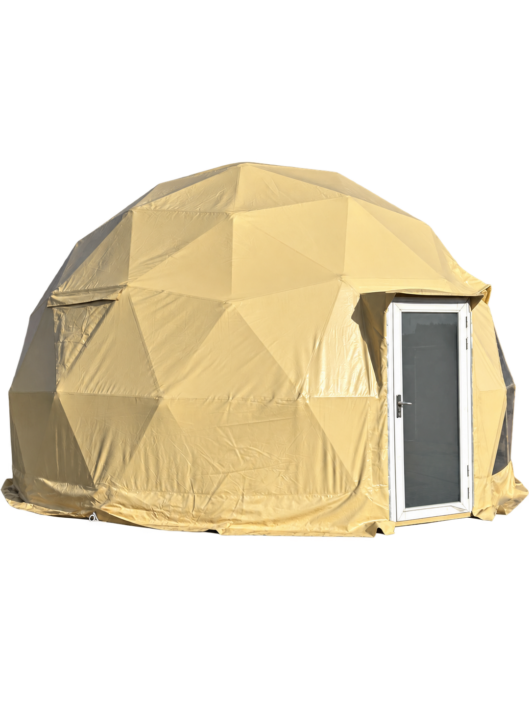 Zederkof Nordic Igloos kuppeltelt, 6 m i beige PVC, udstillingsmodel