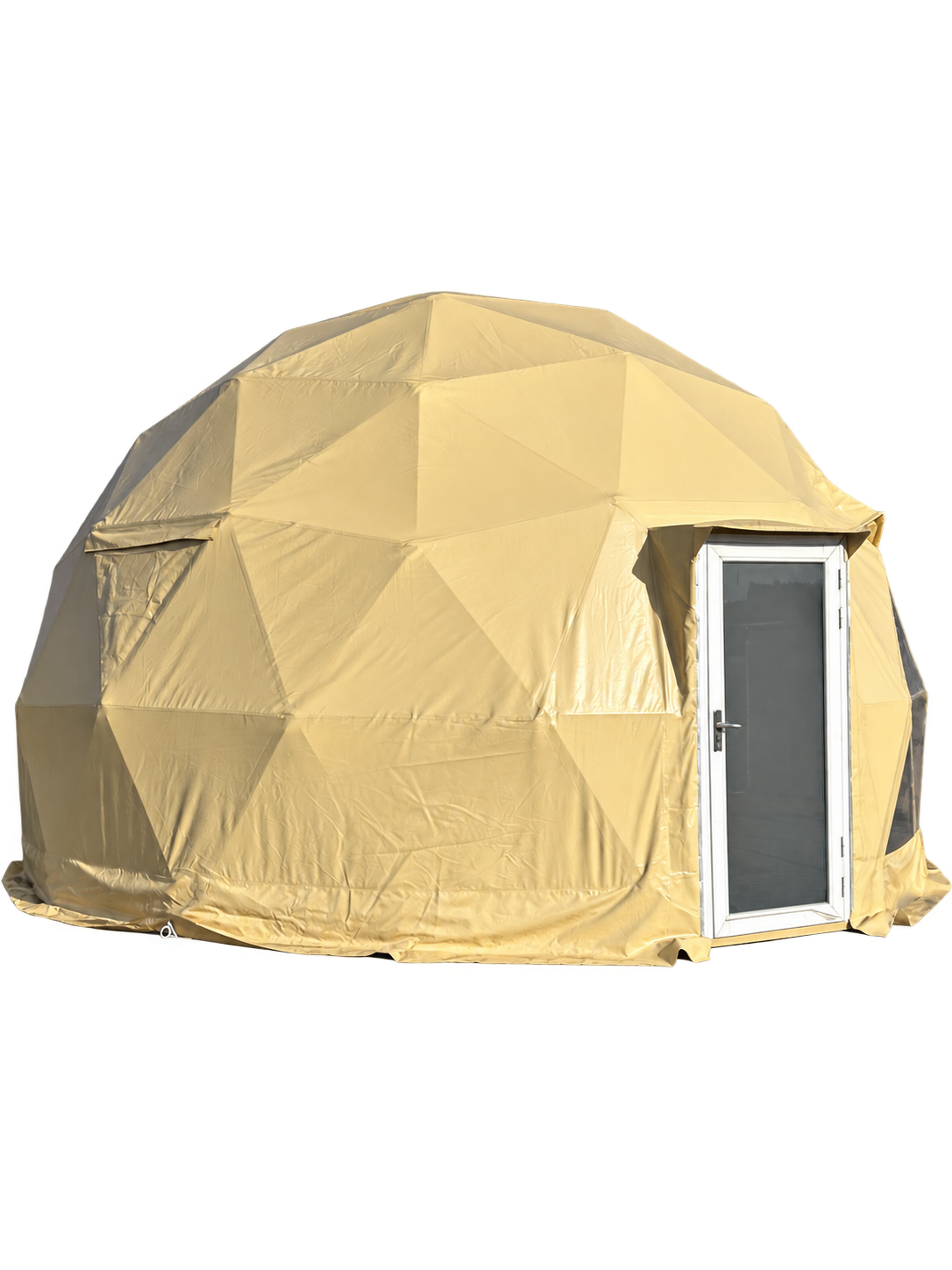 Zederkof Nordic Igloos kuppeltelt, 6 m i beige PVC, udstillingsmodel